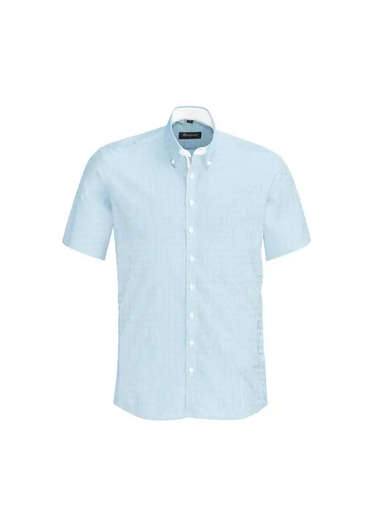 Biz Corporates Fifth Avenue Mens Short Sleeve Shirt 40122.